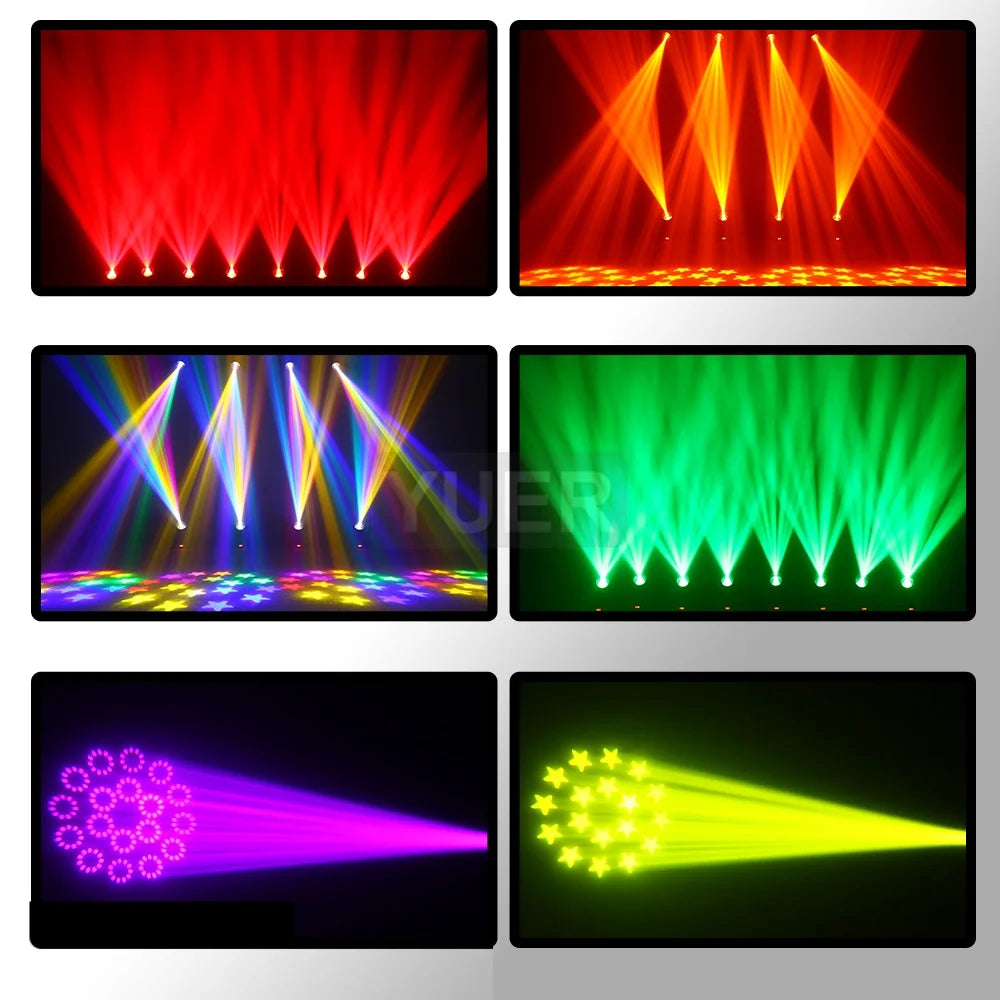 Foco LED de cabeza móvil