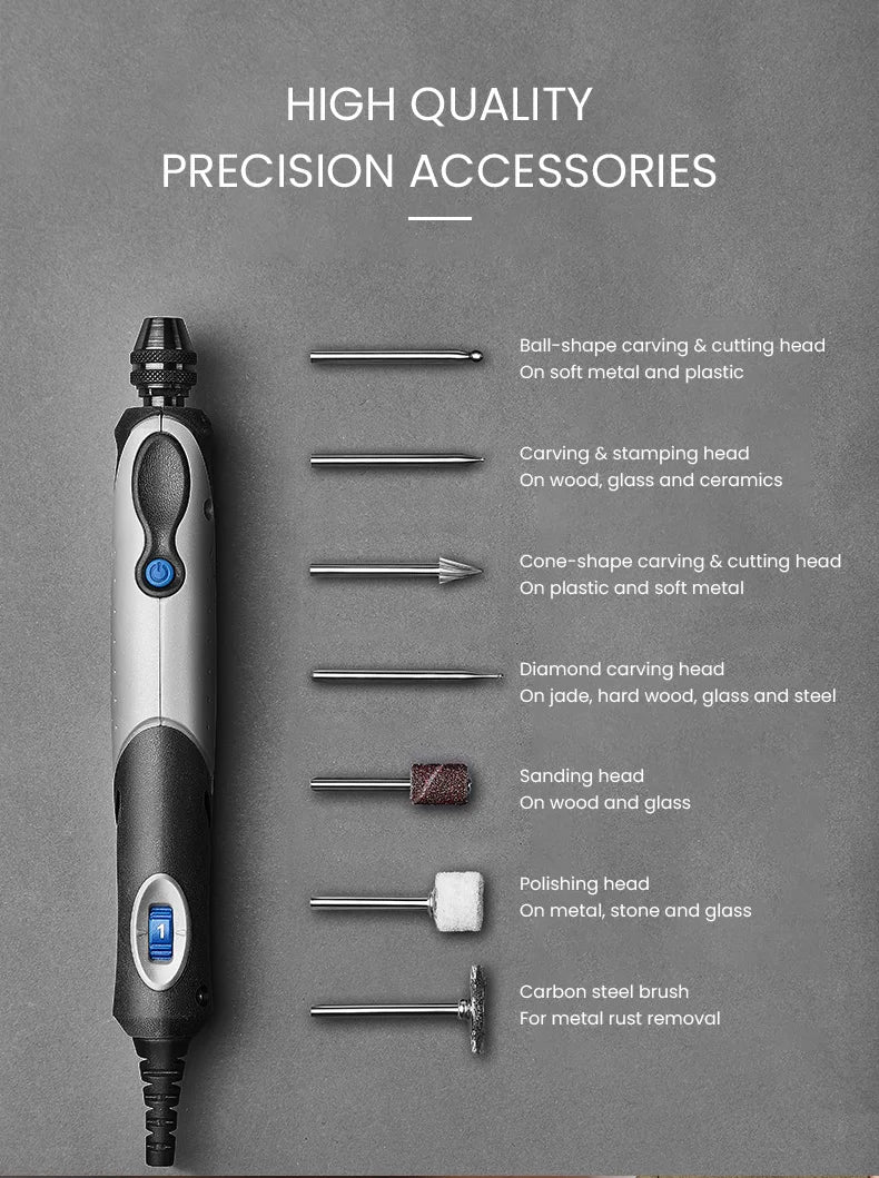 Mini amoladora eléctrica Dremel Stylo + 2050 N-15