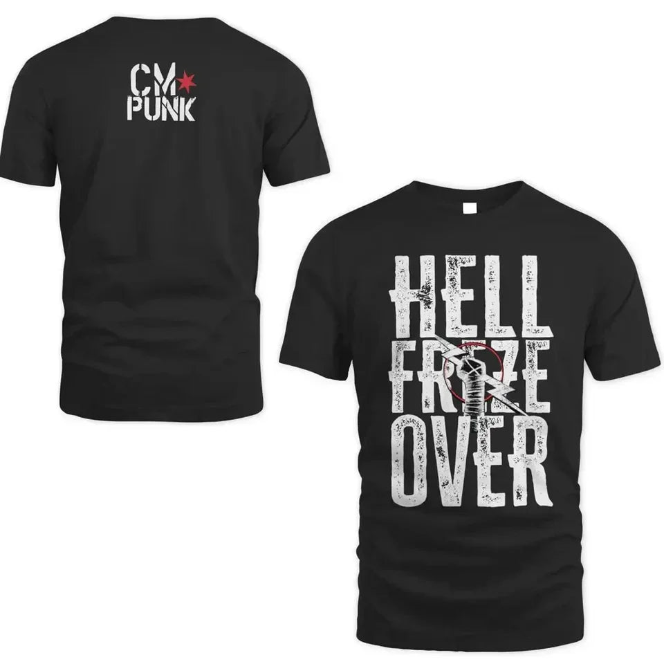 Camiseta con Gráfico de Cm Punk