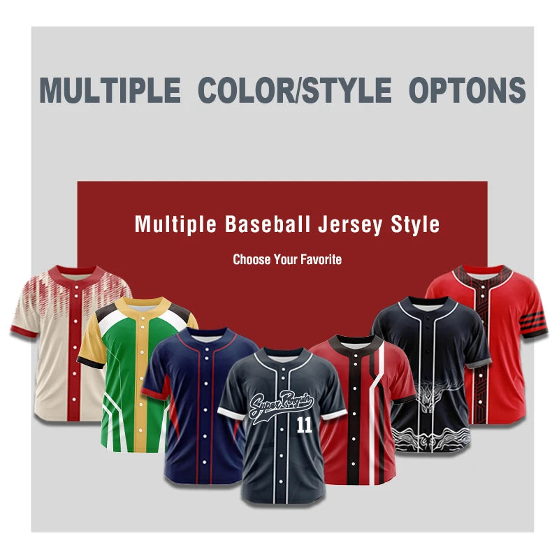 Camiseta de béisbol personalizable