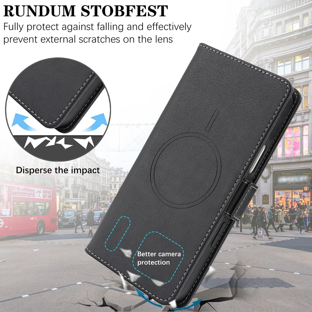 Funda magnética 2 en 1 para iPhone 17Air 17 Promax 16 Pro Max 15 Plus 14 13 12 16