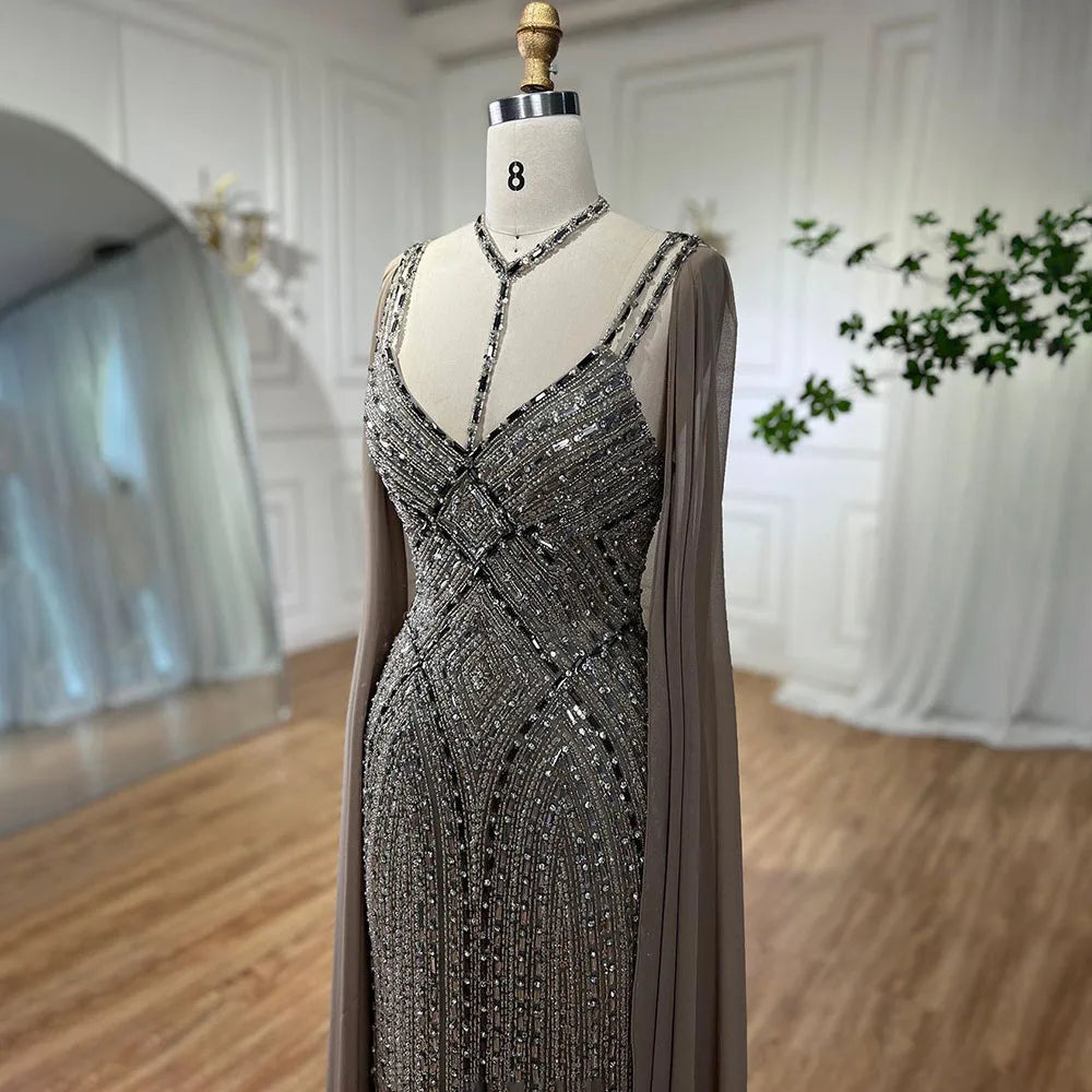 Vestido de noche estilo árabe