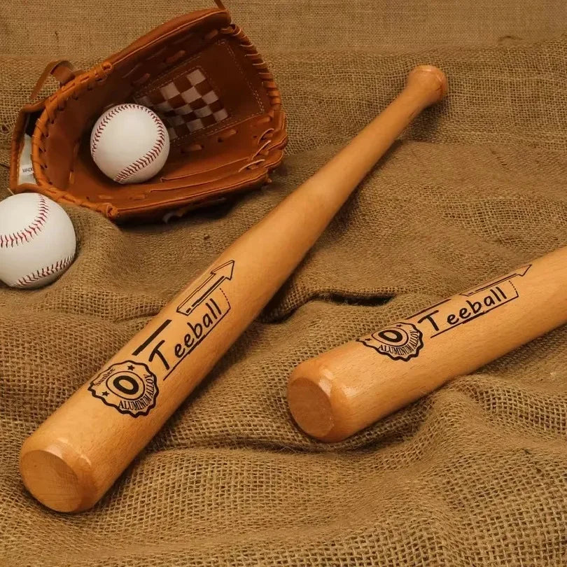 Bate de béisbol de madera maciza
