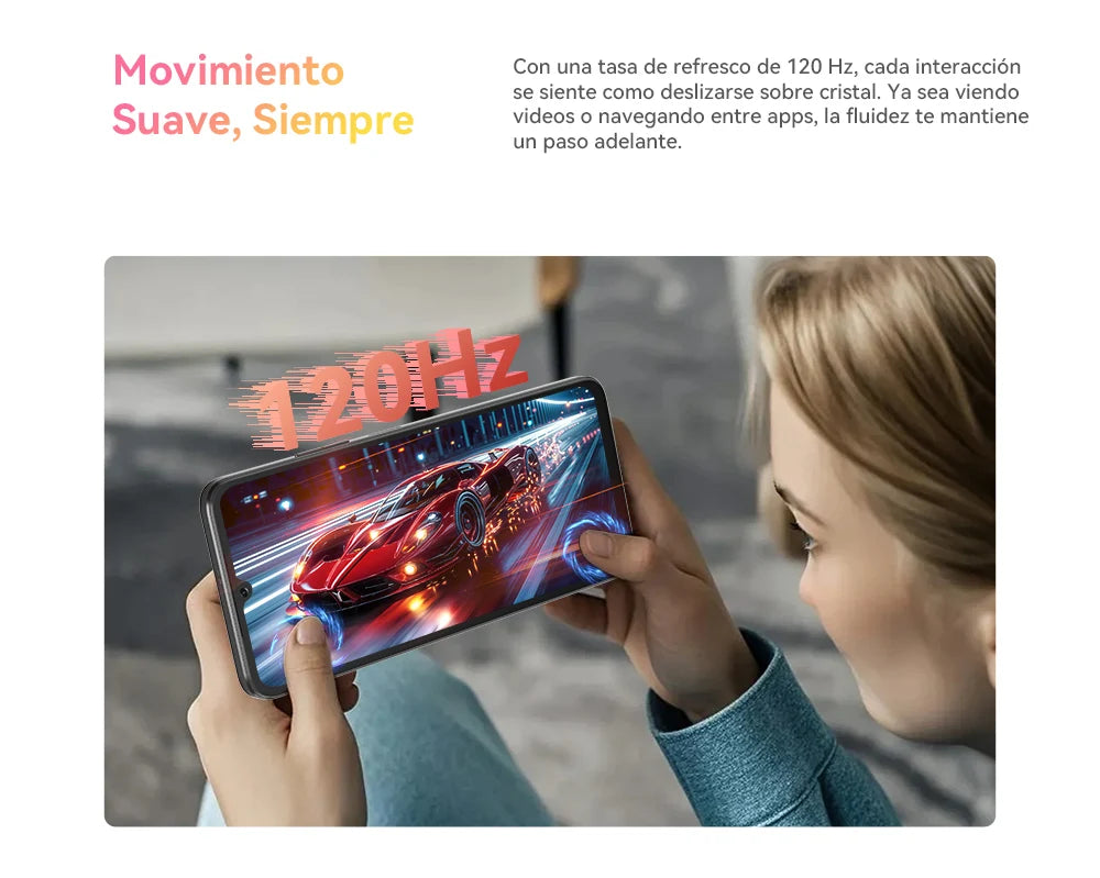 Smartphone Android 15, Cubot A40, 12 GB de RAM