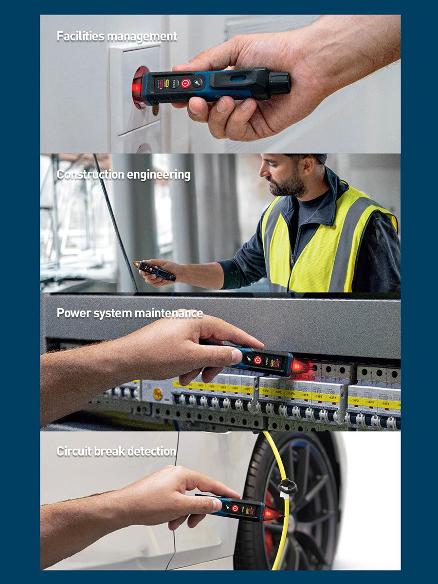 Detector de voltaje eléctrico profesional