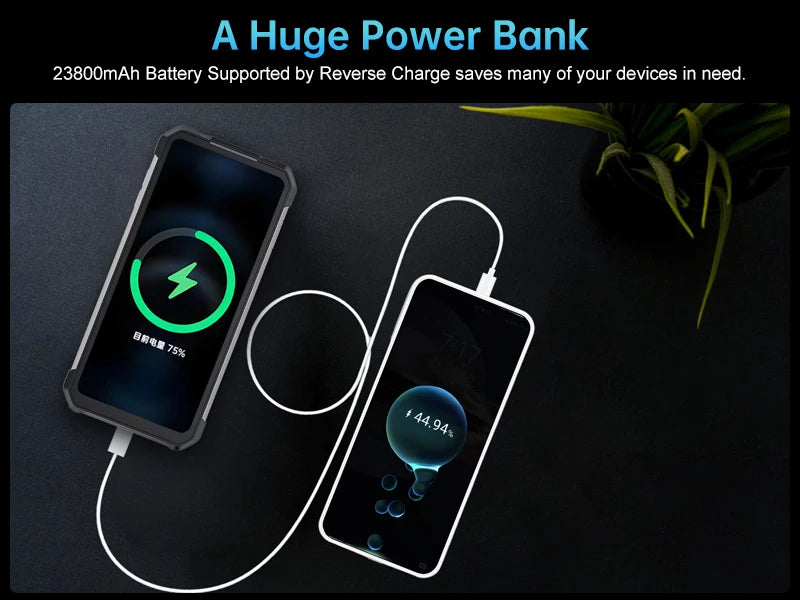 Teléfono inteligente con 100 lúmenes 120Hz proyector 32GB + 512GB 5G