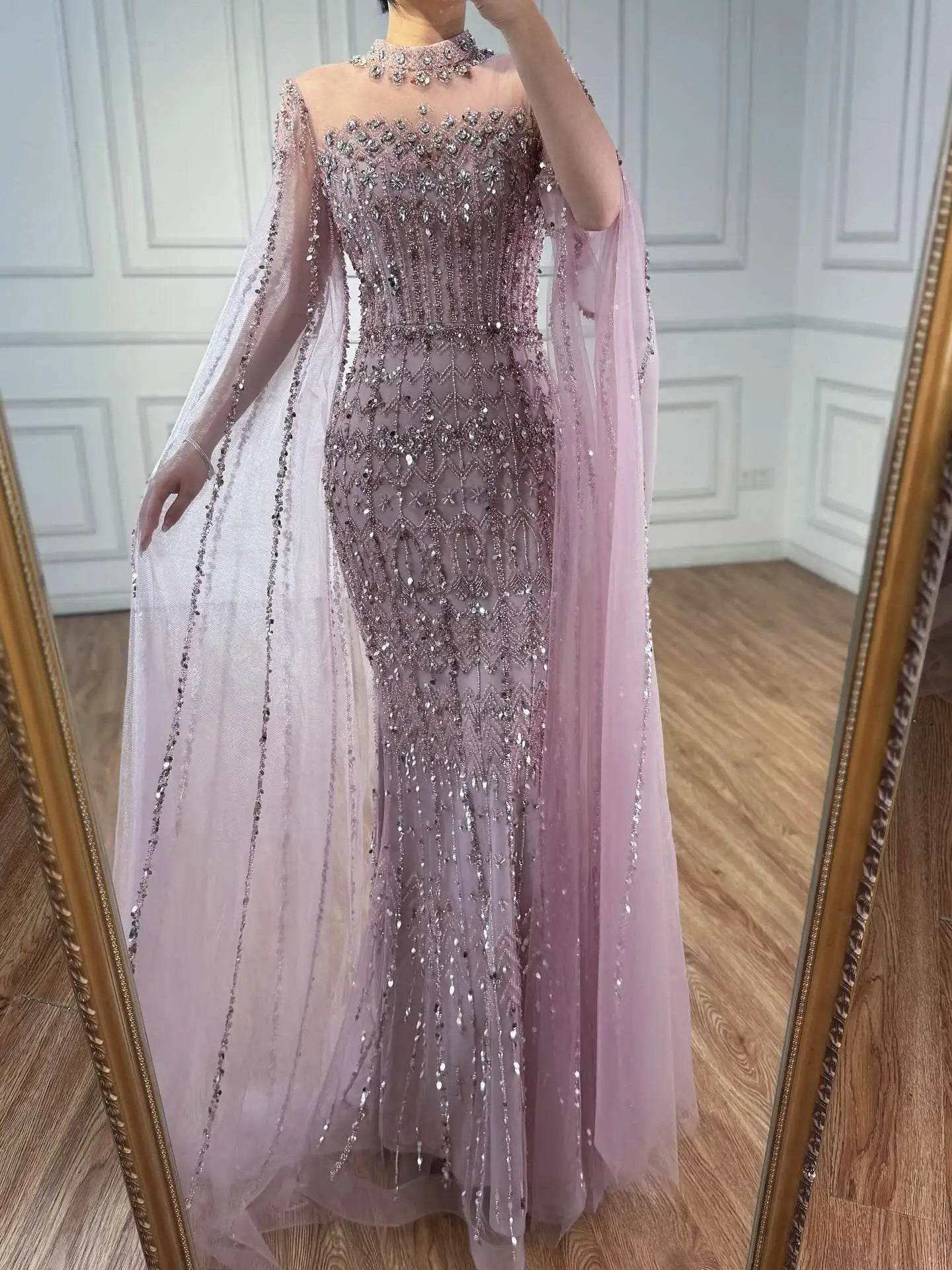 Vestido de noche estilo árabe