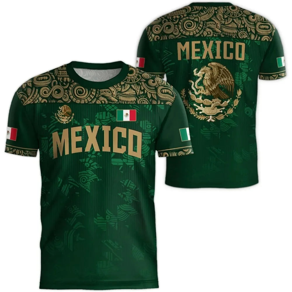 Camiseta con Bandera Mexicana para Hombre