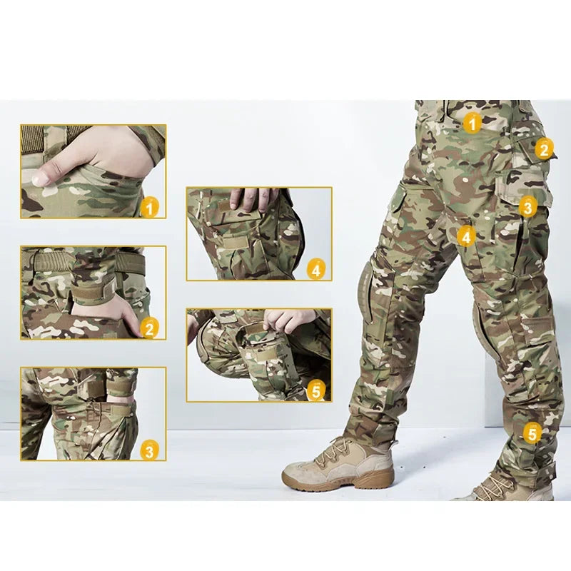 Uniforme táctico de camuflaje