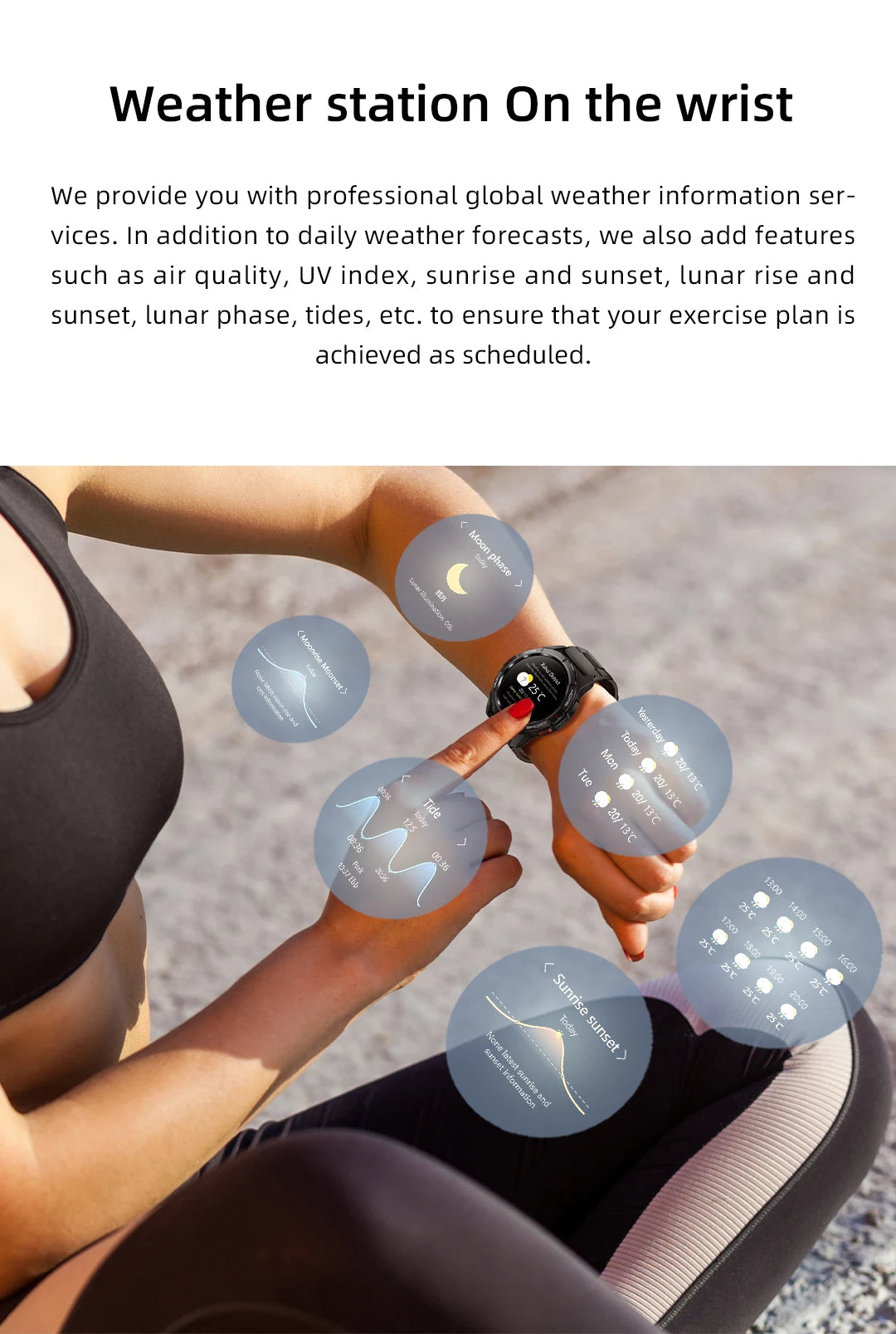 Reloj inteligente  impermeable