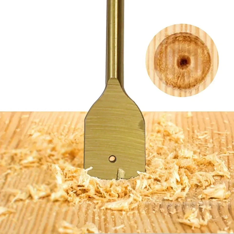 Juego de brocas de pala plana