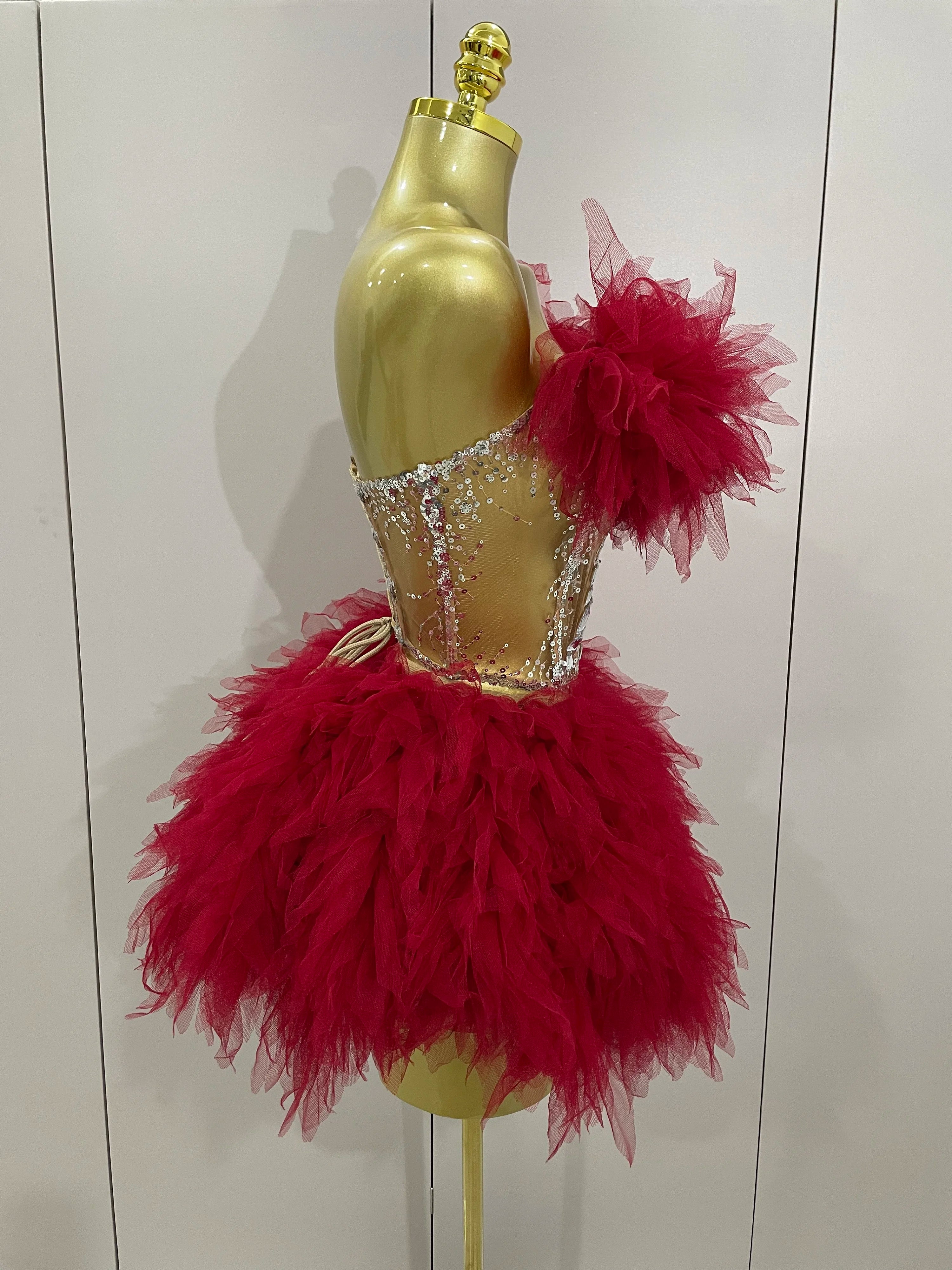 vestido de tiro para fiesta de cumpleaños