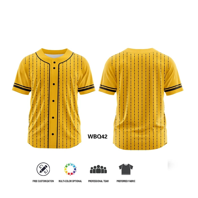 Camiseta de béisbol personalizada