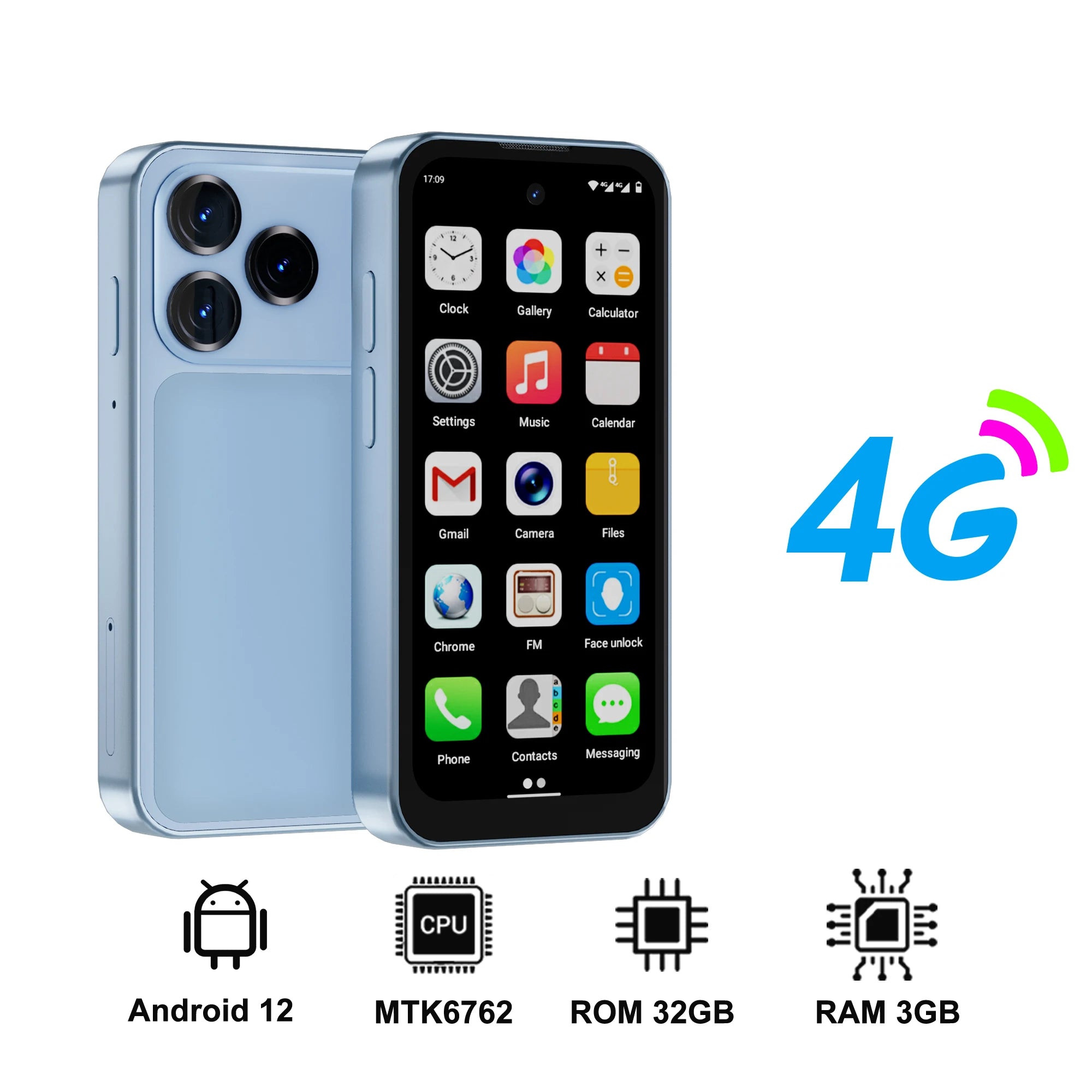 19 Air Android Pocket Smartphone 4G