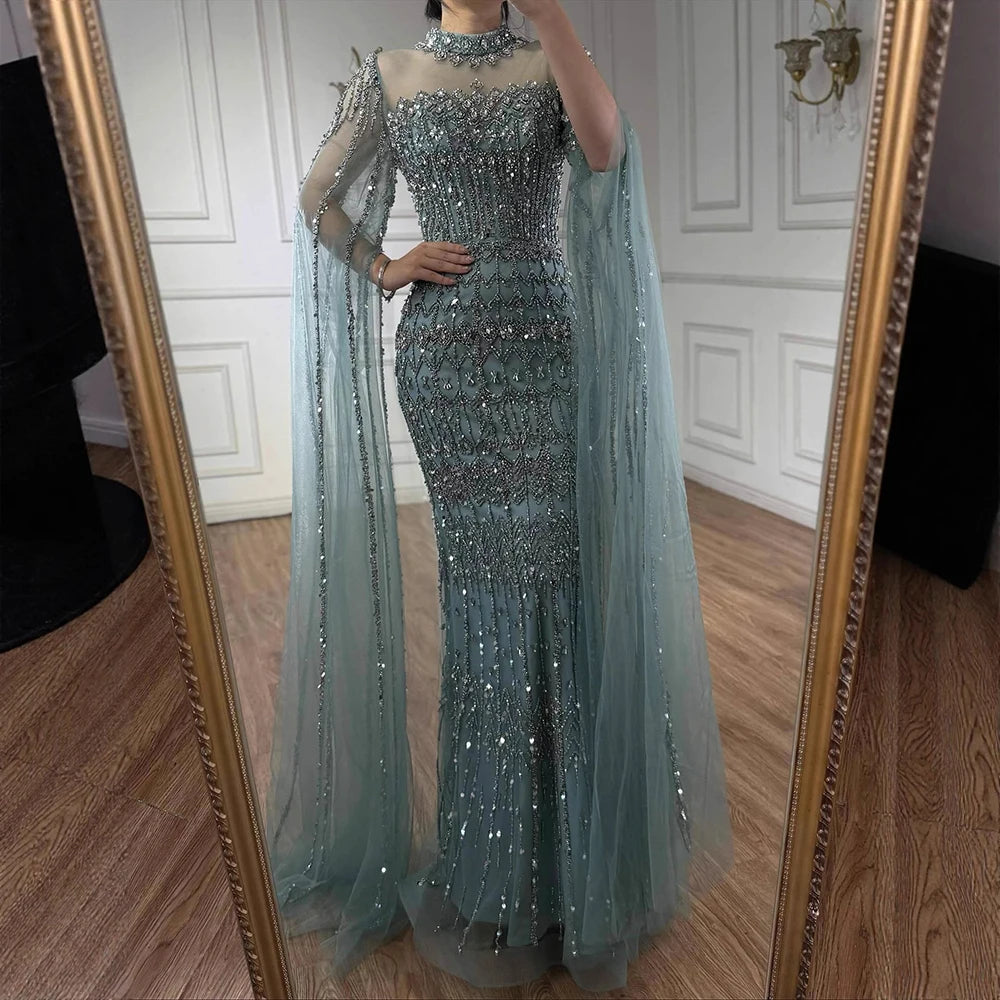 Vestido de noche estilo árabe