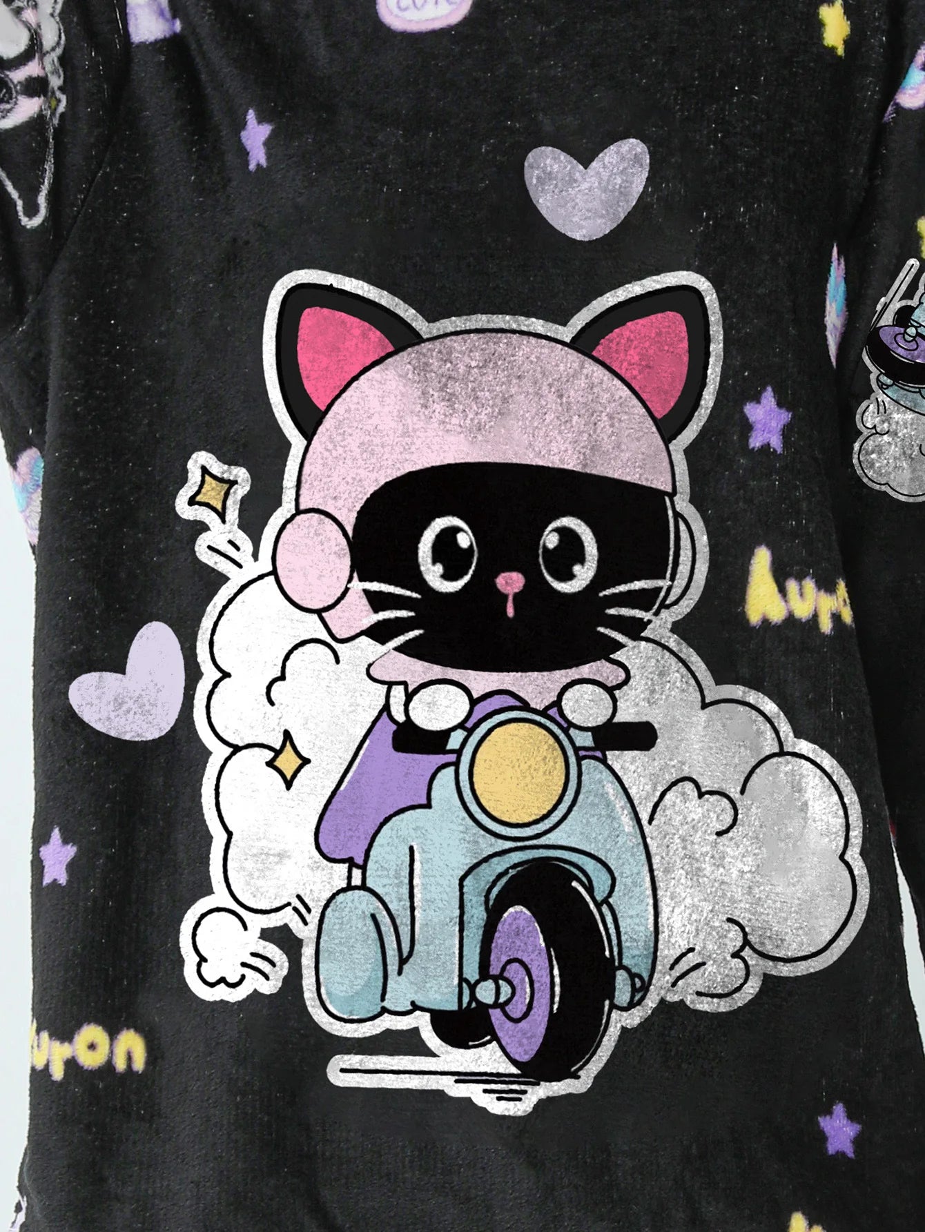 Conjunto de Pijama de Felpa