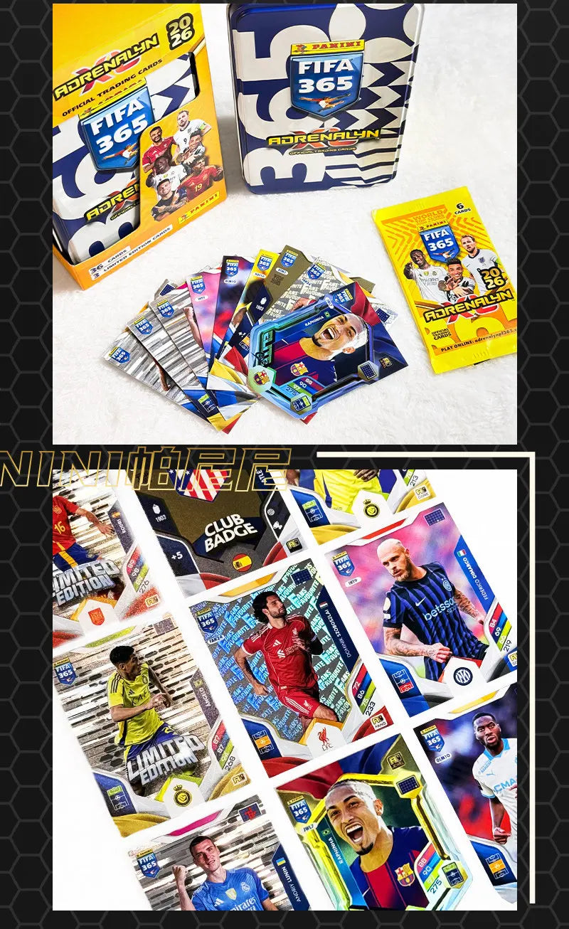 Tarjetas Coleccionables Panini 2026 FIFA 365 Adrenalyn XL