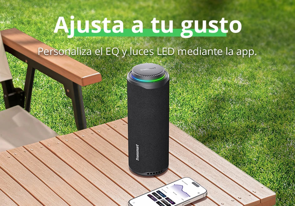 Altavoz Bluetooth portátil resistente al agua