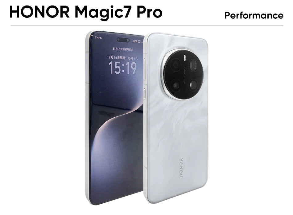 Smartphone HONOR Magic7 Pro 5G con IA, Snapdragon