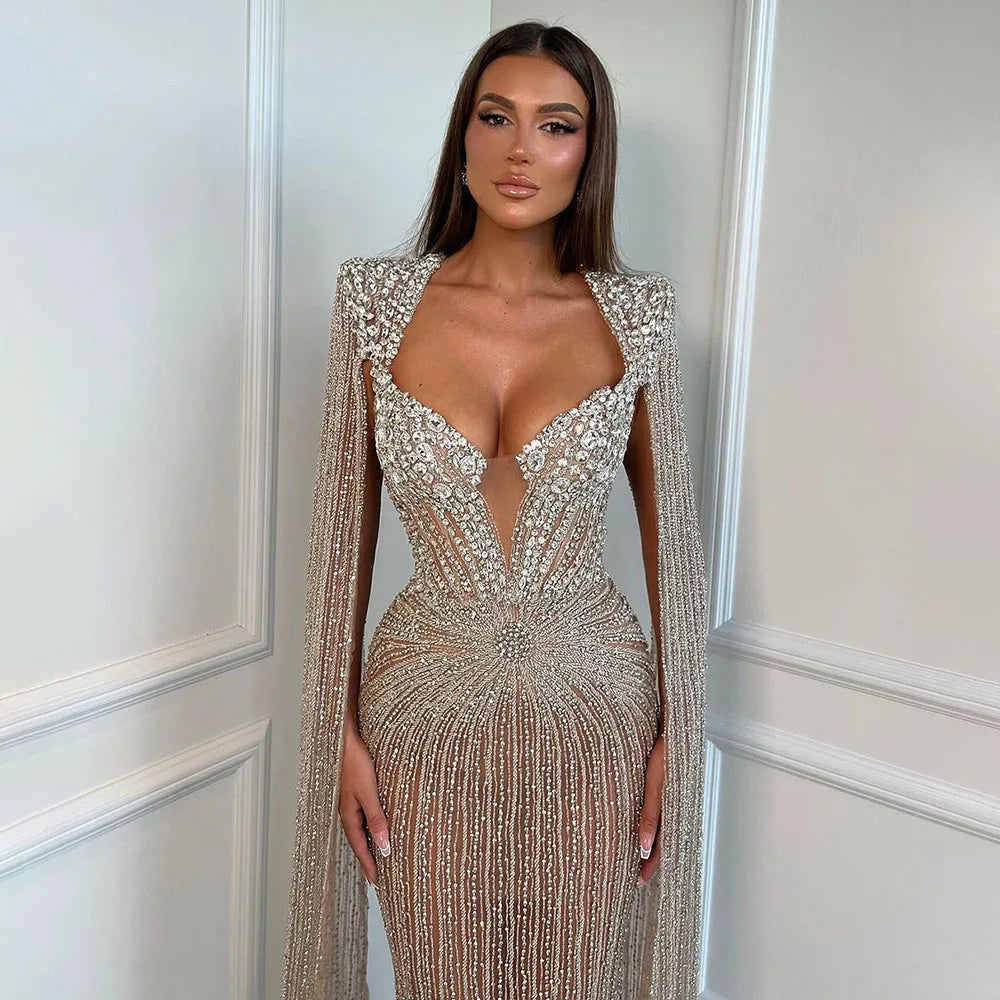 Vestido personalizado árabe