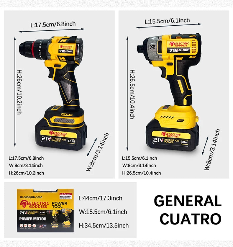 taladro inalámbrico