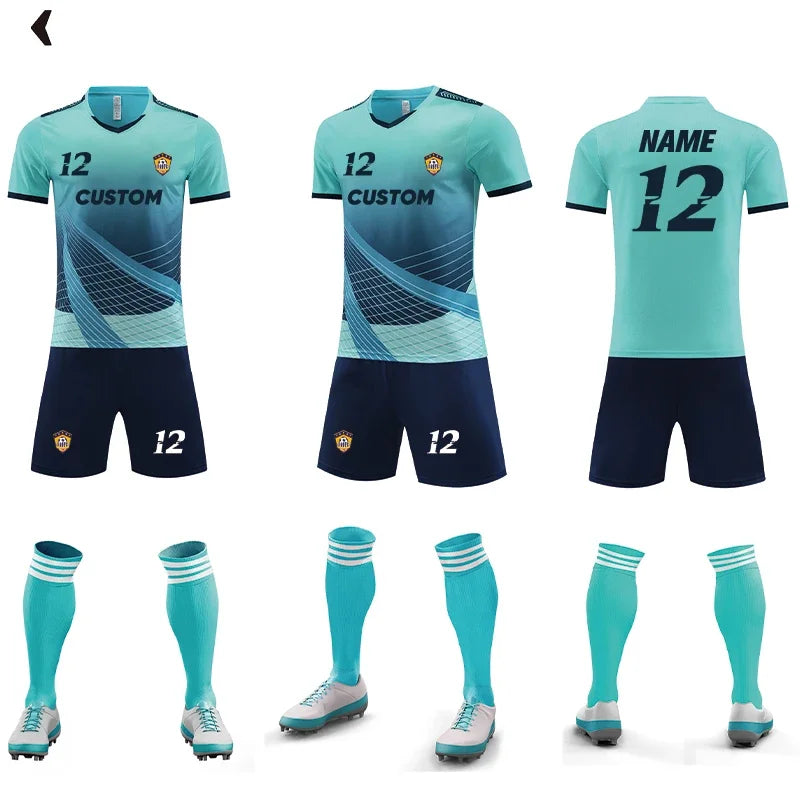 Conjuntos personalizados de camiseta de fútbol