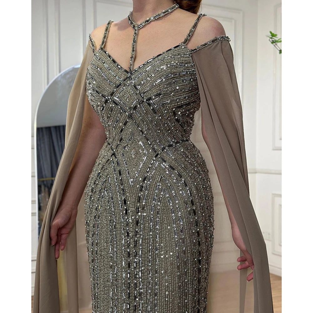 Vestido de noche estilo árabe