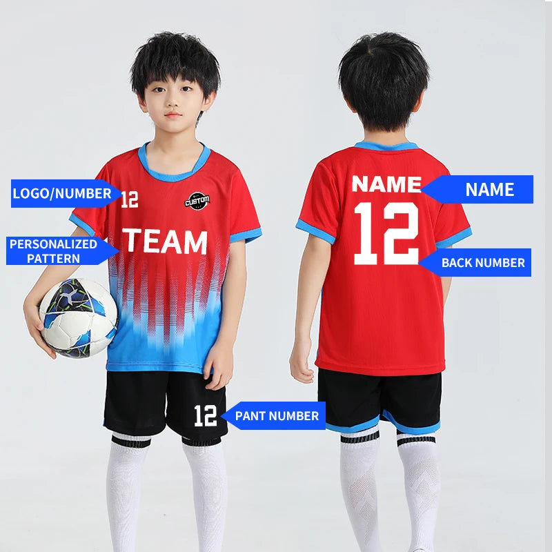 Camiseta de fútbol para niños