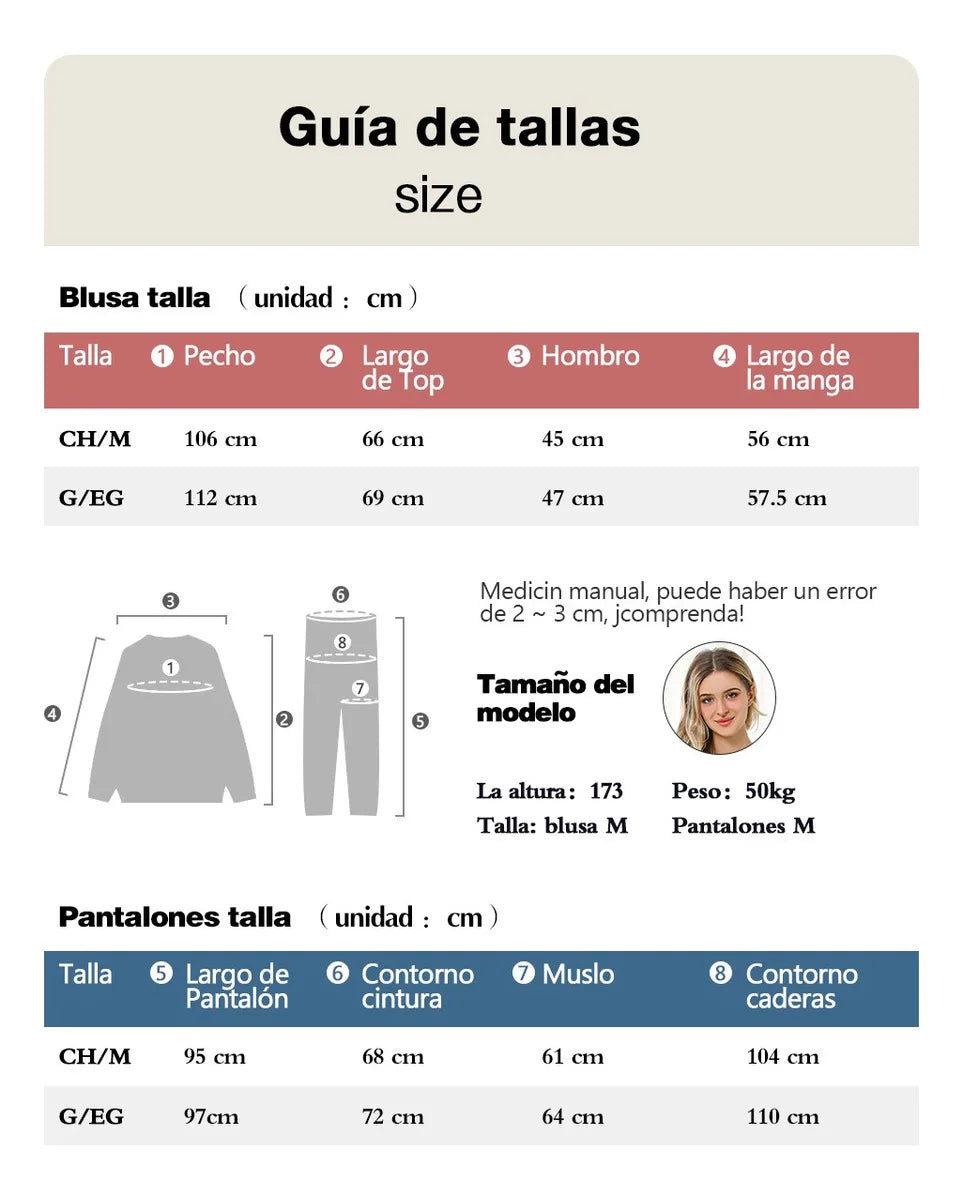 Conjunto de Pijama de Felpa