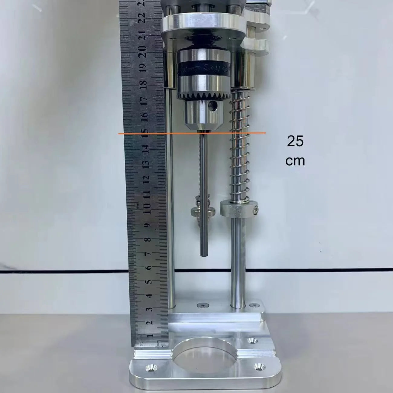 Soporte vertical de perforación