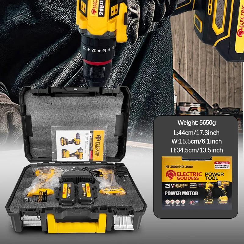 Taladro de impacto 21 v