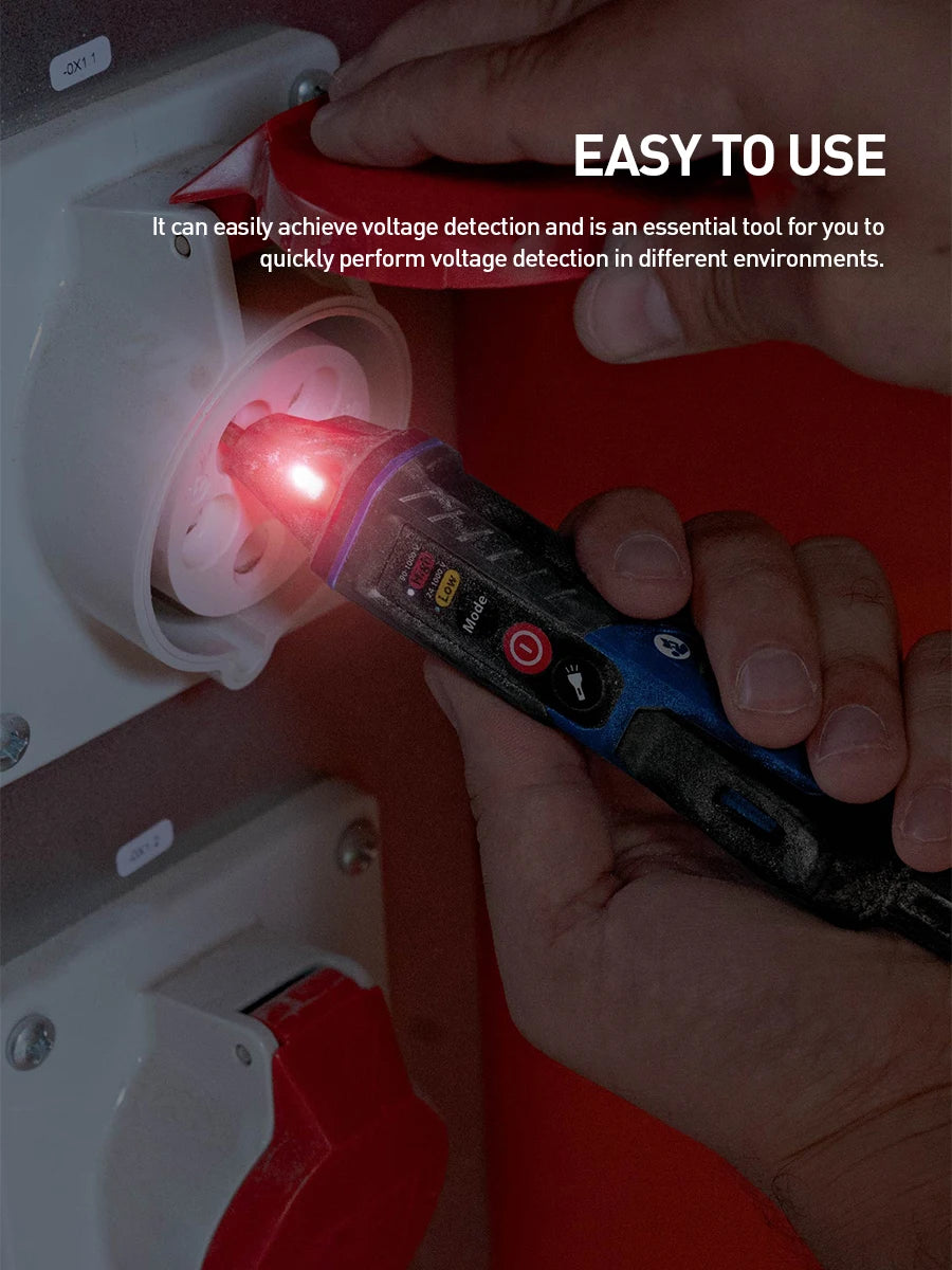 Detector de voltaje eléctrico profesional