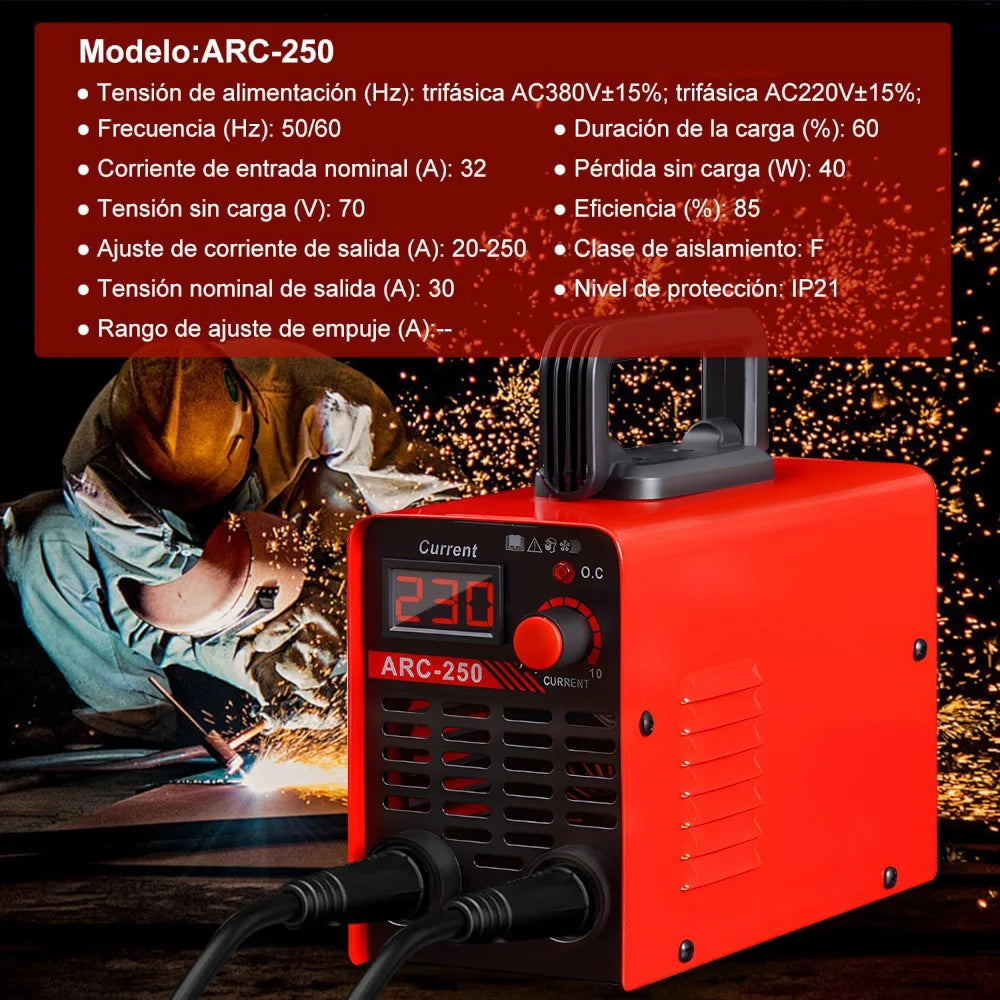Soldadora Inversora 250 A