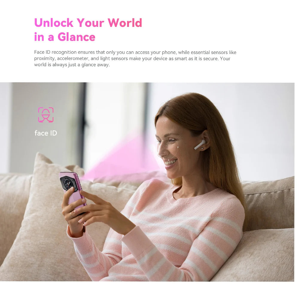 Teléfono Android 14, 16 GB de RAM