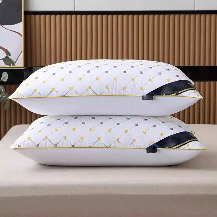 Par de Almohadas de Hotel 45x70cm - Suaves y Confortables