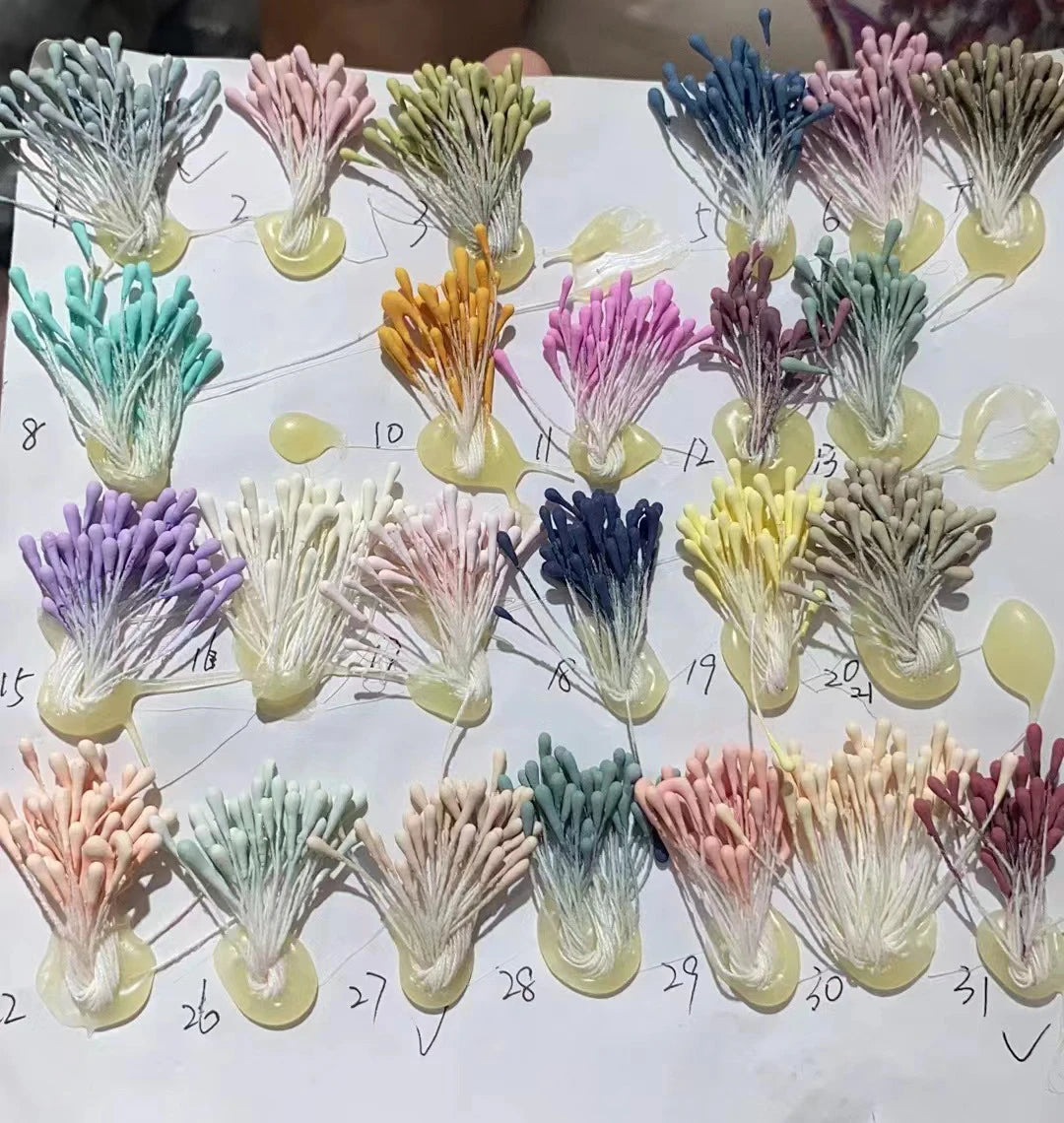 corona de flores artificiales DIY