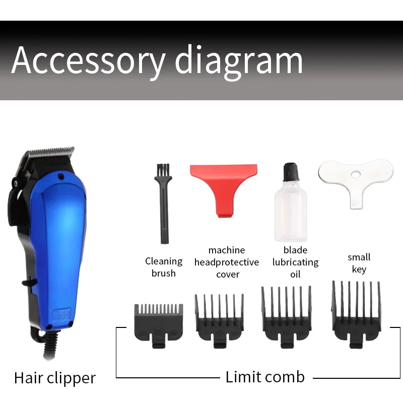 , cortadora de pelo profesional con peines