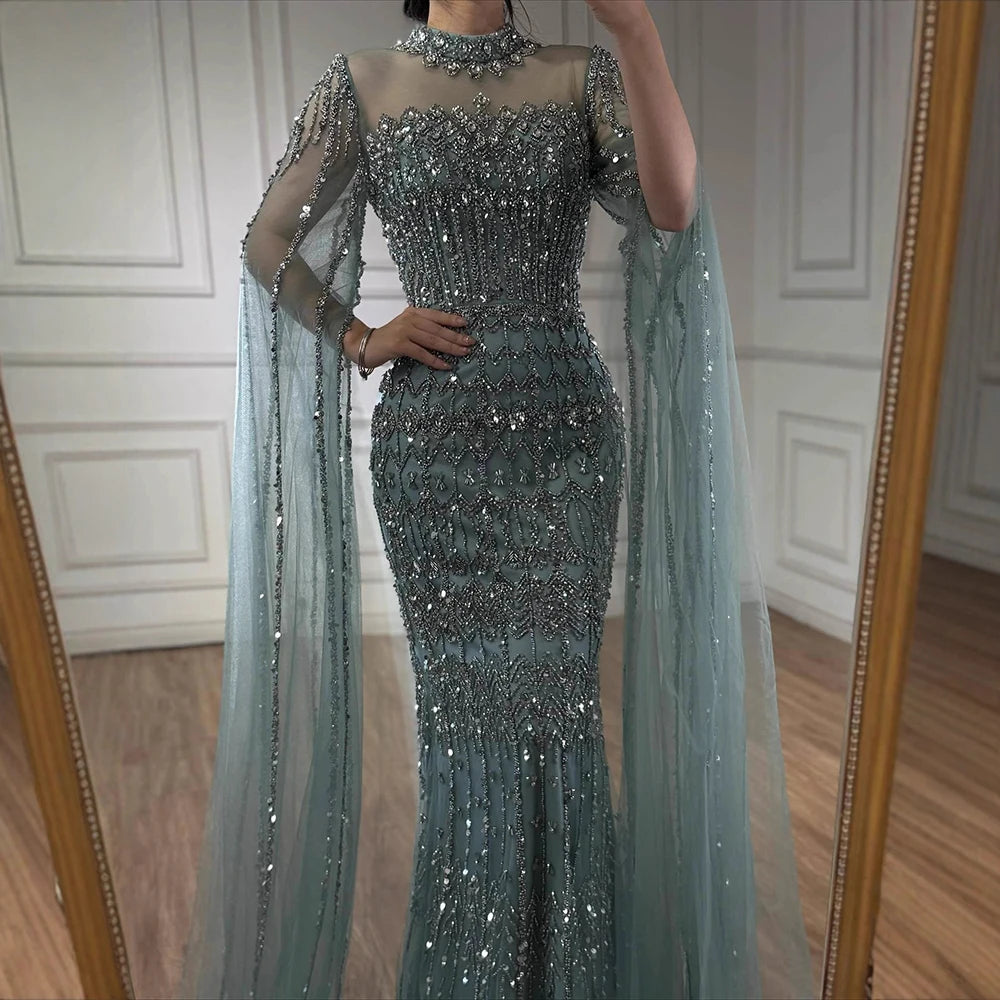 Vestido de noche estilo árabe