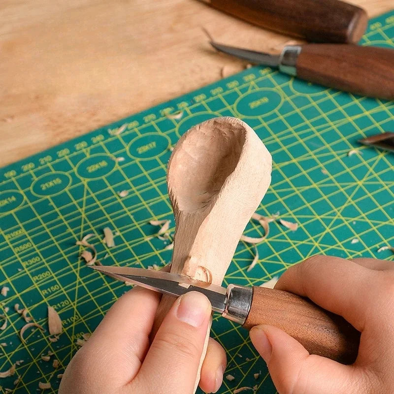 Kit de cuchillos para tallar madera