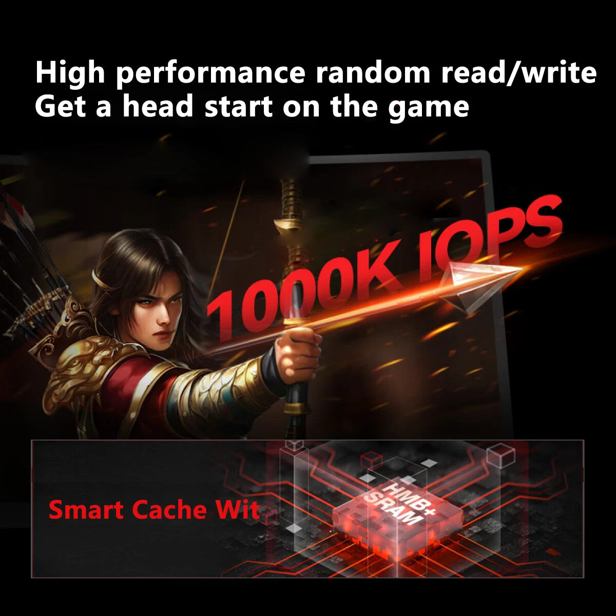 2TB 1TB 512GB 256GB SSD M2 2280 PCIe 3,0 disco de estado sólido interno