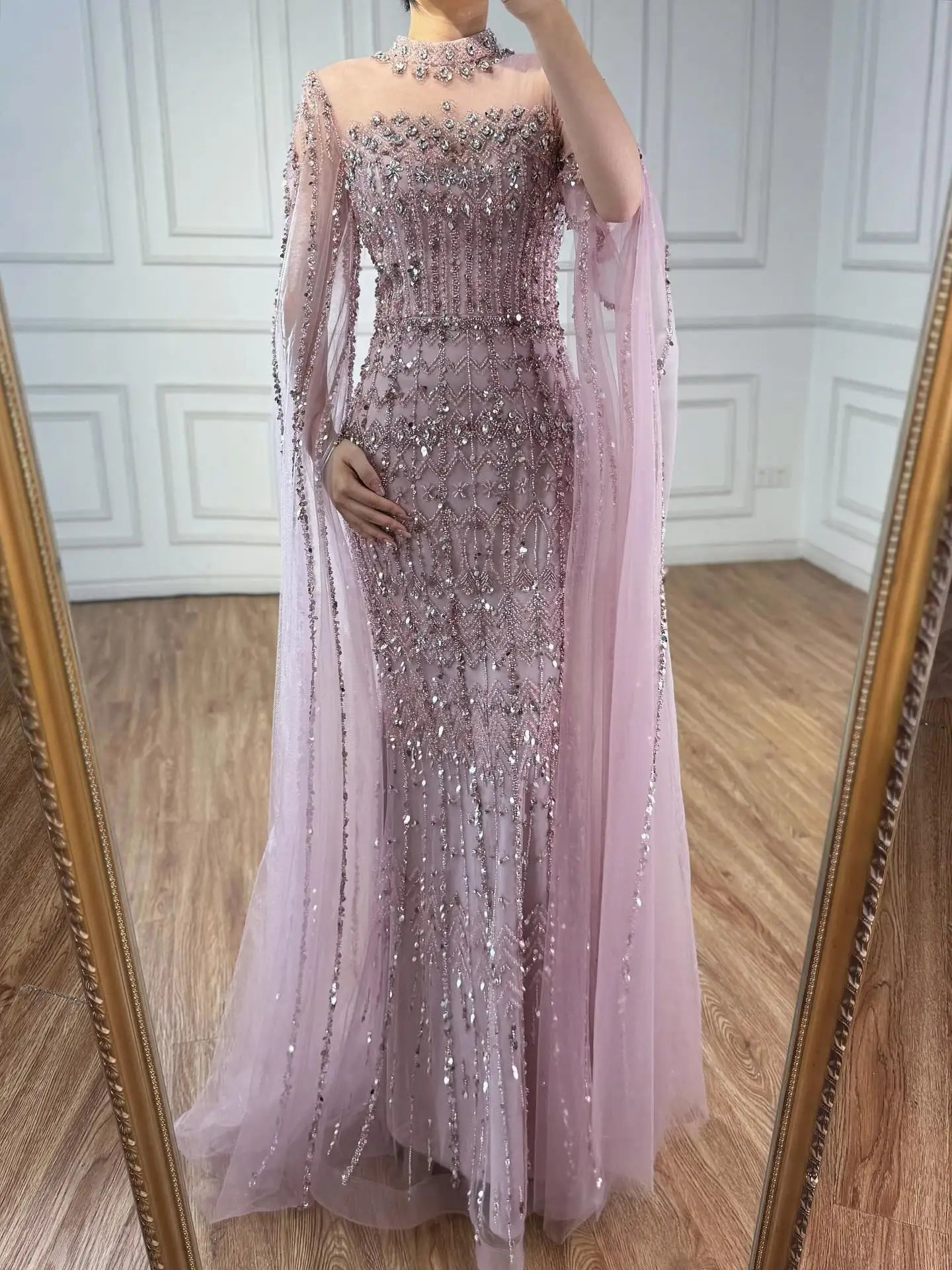 Vestido de noche estilo árabe