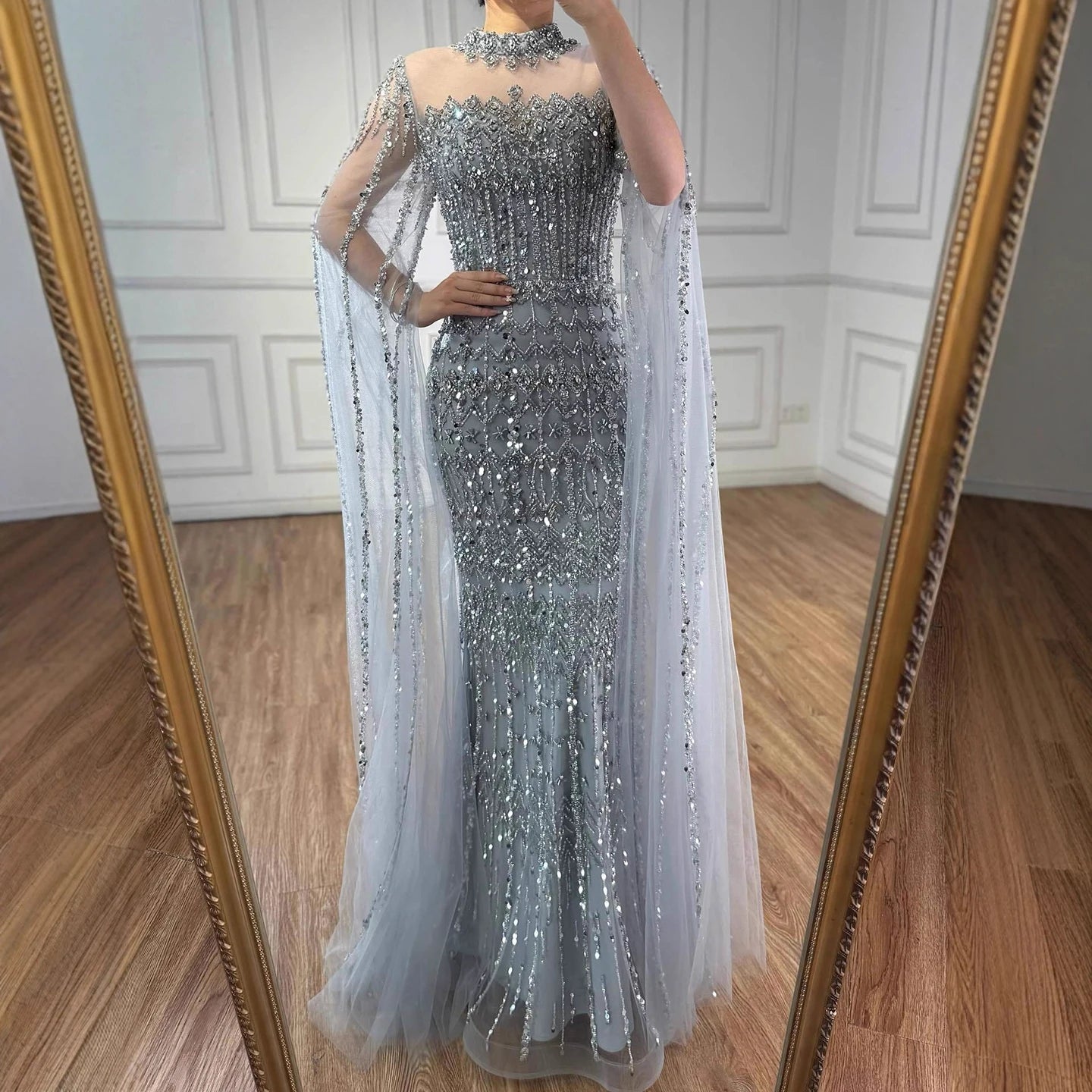 Vestido de noche estilo árabe