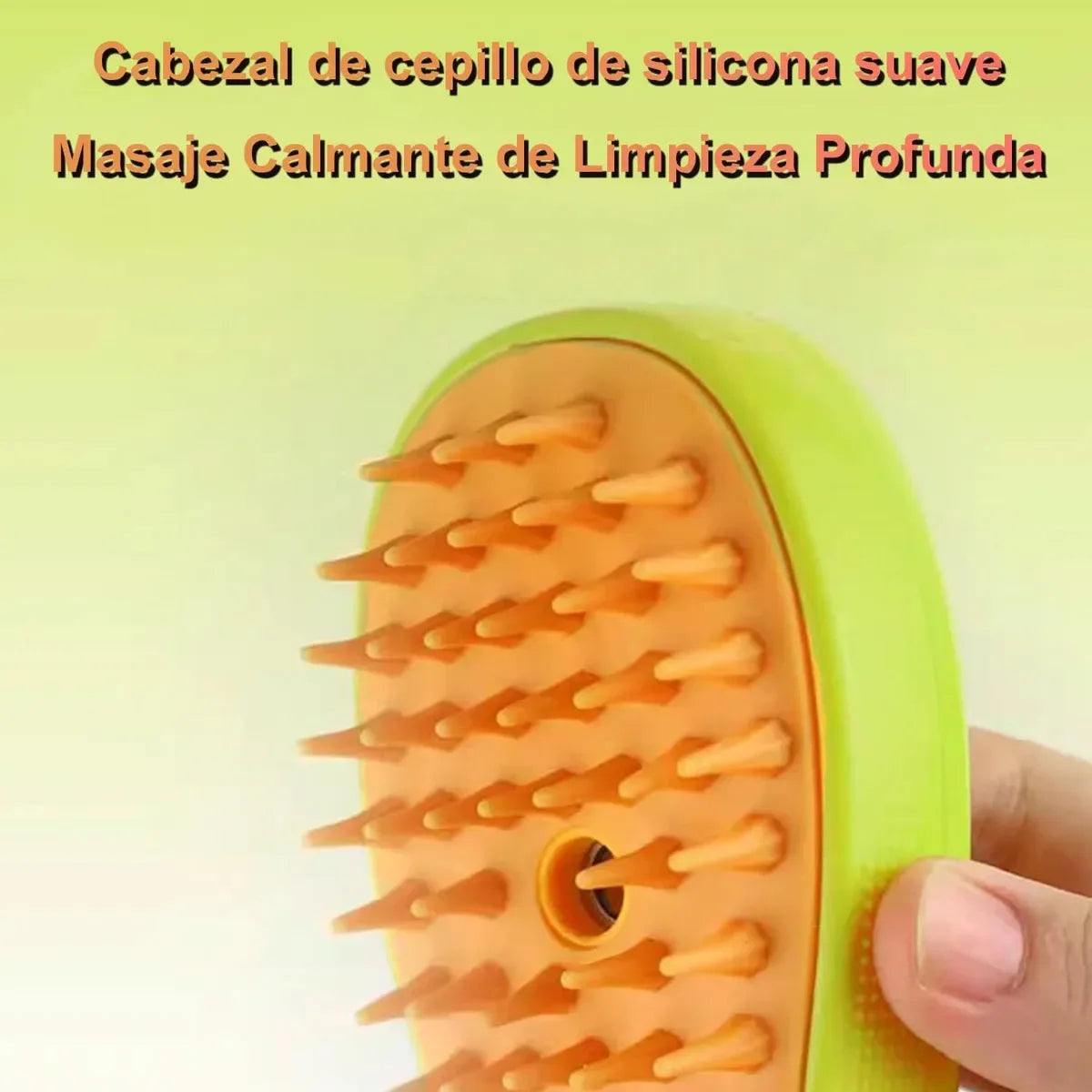 Cepillo para gato Cepillo Vapor Eléctrico 3 en 1