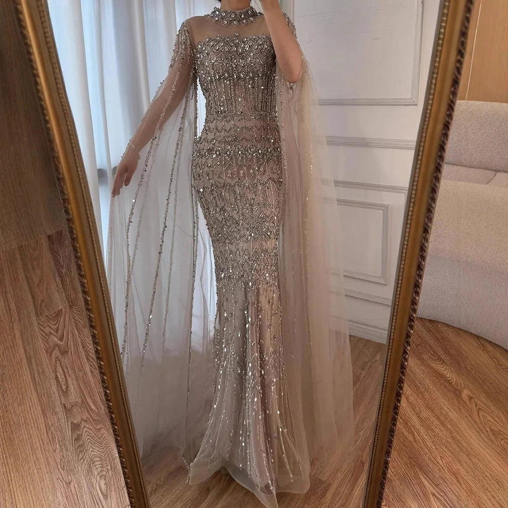 Vestido de noche estilo árabe