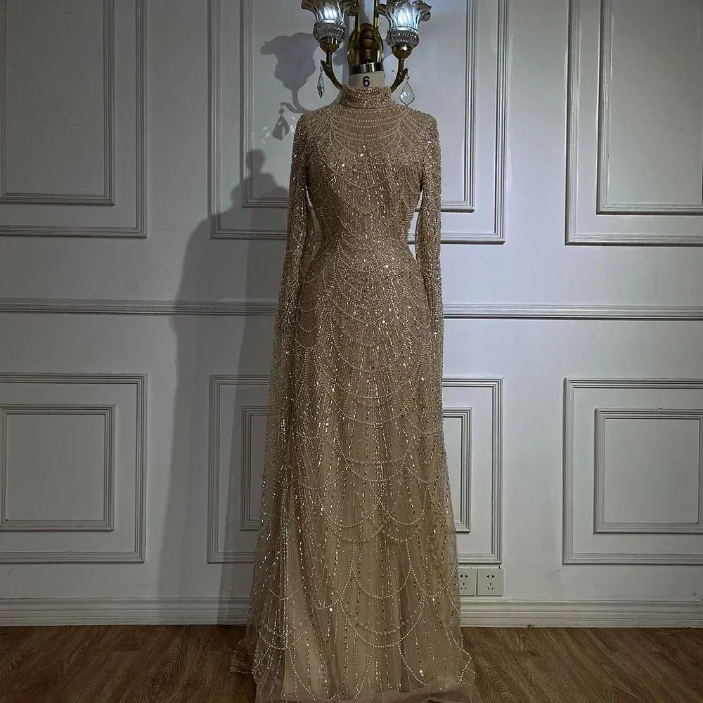 vestidos de noche vestido con cuentas para fiesta de mujer LA72591