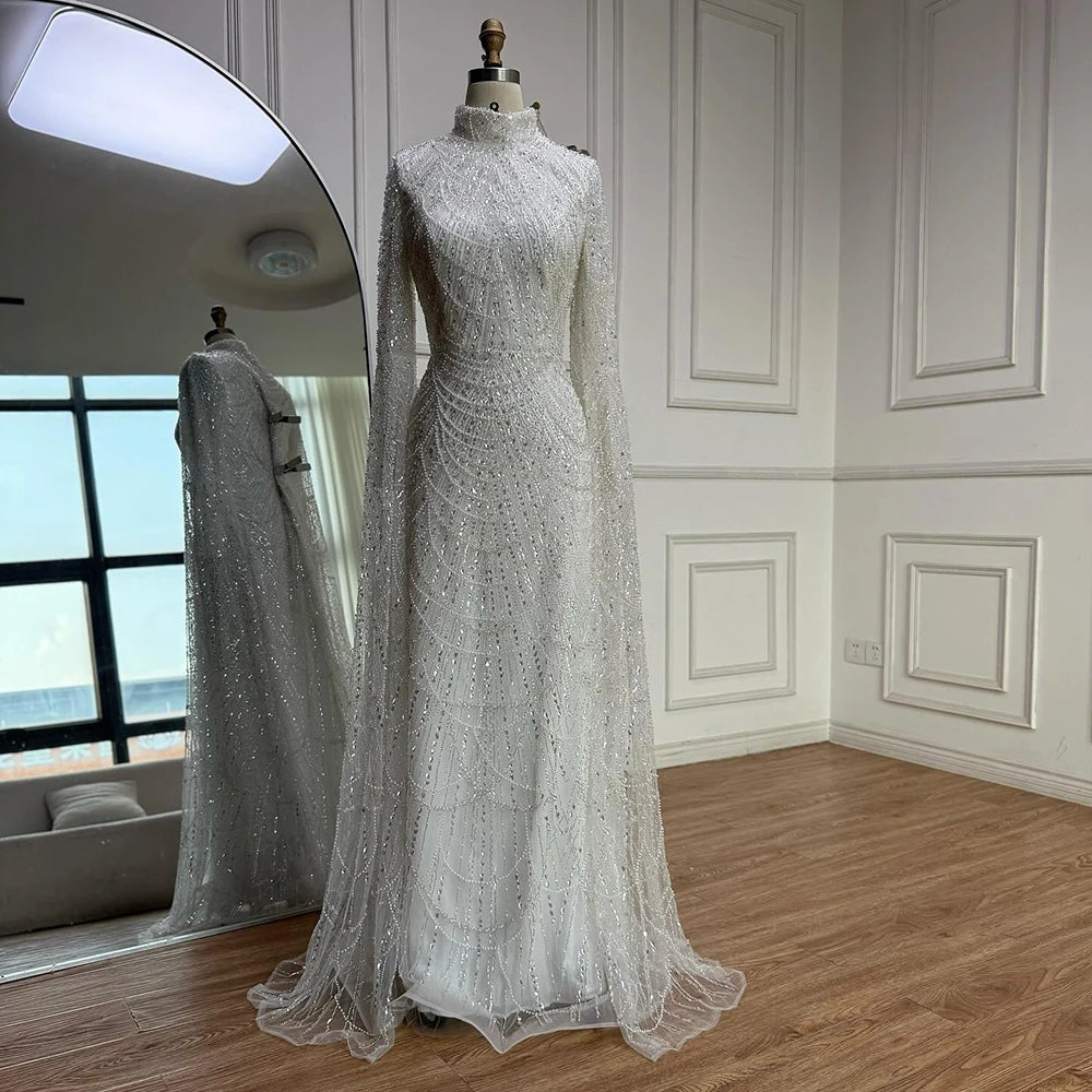 vestidos de noche vestido con cuentas para fiesta de mujer LA72591