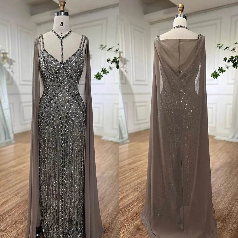 Vestido de noche estilo árabe