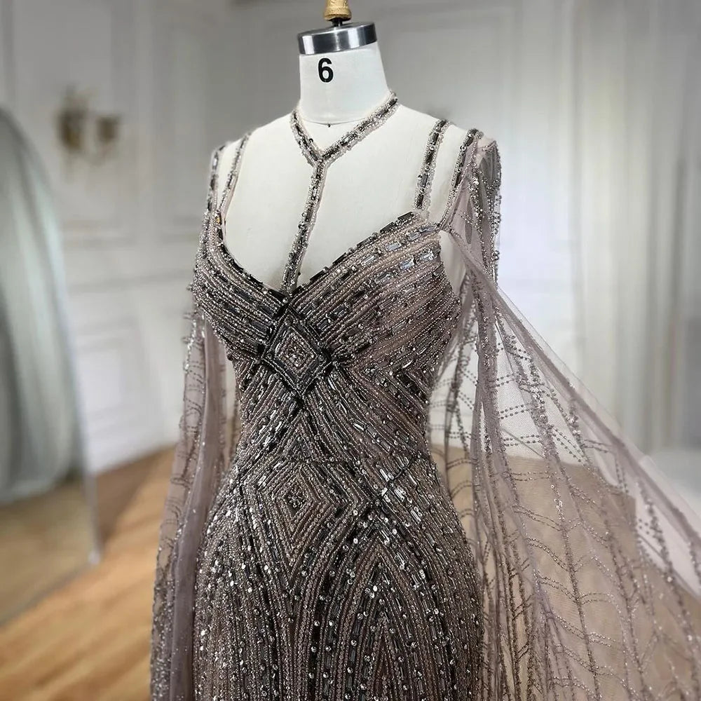 Vestido de noche estilo árabe