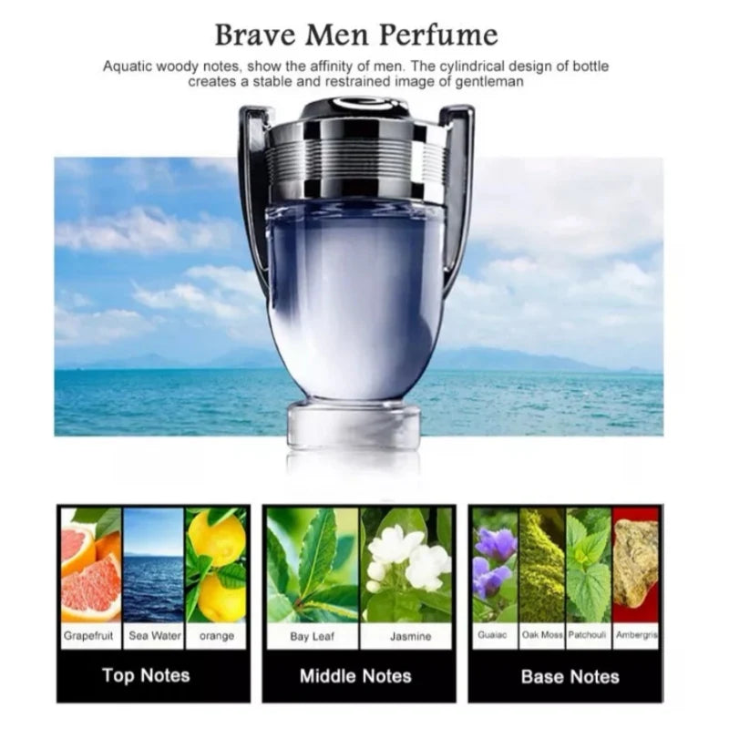 Set de 4 Fragancias Perfume para Hombre / Caballero de Larga Duración