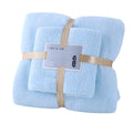 Juego de Toallas de Baño de Microfibra (4 Piezas) - Ultra Suaves y Absorbentes